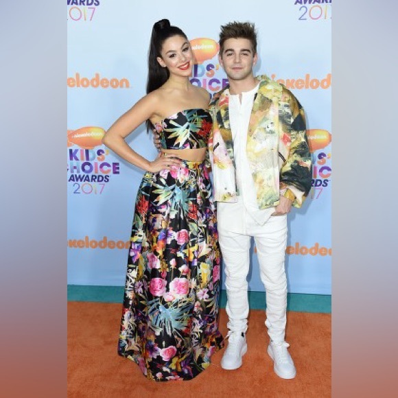 L’ATISTE 2-Piece Red Carpet Floral Maxi Skirt Dress - Picture 14 of 15